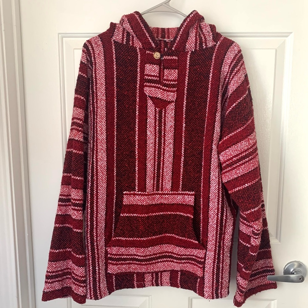 Pullover Hoodie Poncho Jacket